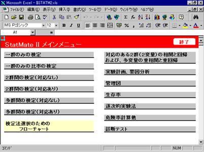 StatMateIIのサンプル画像